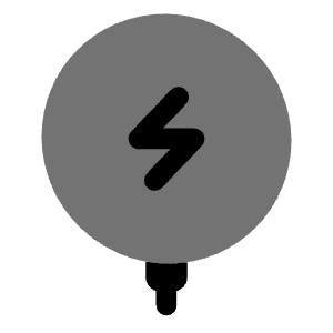Wireless Charge Icon from Solar Bold Duotone Set
