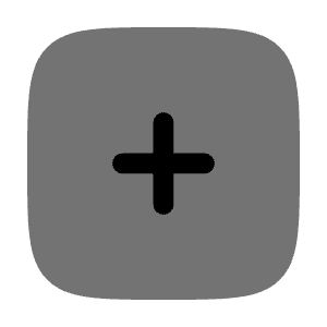 Add Square Icon from Solar Bold Duotone Set