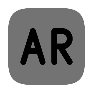 Augmented Reality Icon from Solar Bold Duotone Set