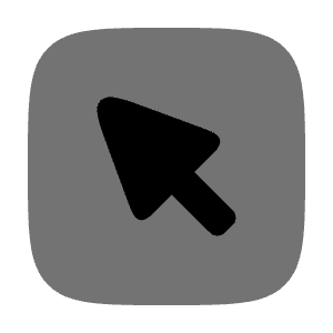 Cursor Square Icon from Solar Bold Duotone Set