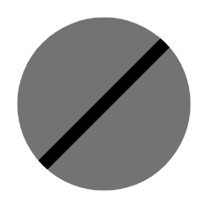 Forbidden Circle Icon from Solar Bold Duotone Set