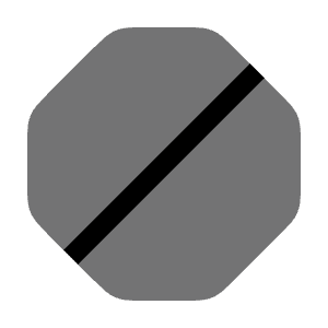 Forbidden Icon from Solar Bold Duotone Set