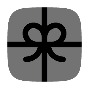 Gift Icon from Solar Bold Duotone Set