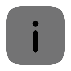 Info Square Icon from Solar Bold Duotone Set