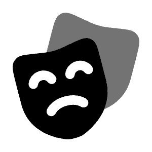 Masks Icon from Solar Bold Duotone Set