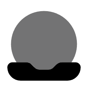 Mirror Icon from Solar Bold Duotone Set