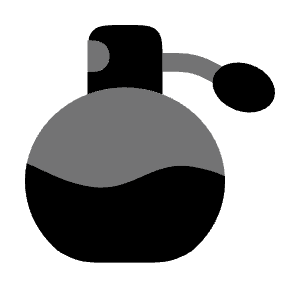 Perfume Icon from Solar Bold Duotone Set