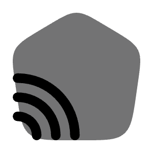 Smart Home Angle Icon from Solar Bold Duotone Set