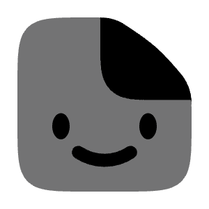 File Smile _) Icon from Solar Bold Duotone Set