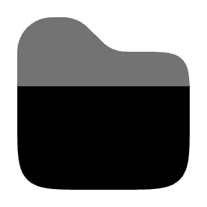 Folder 4 Icon from Solar Bold Duotone Set