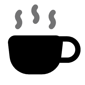 Tea Cup Icon from Solar Bold Duotone Set