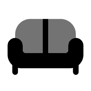 Sofa 6 Icon from Solar Bold Duotone Set