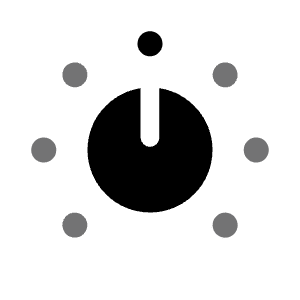 Volume Knob Icon from Solar Bold Duotone Set