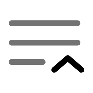 List Up Minimalistic Icon from Solar Bold Duotone Set