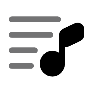 Playlist 4 Icon from Solar Bold Duotone Set