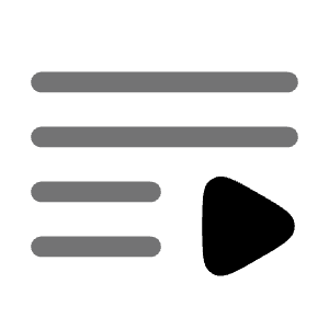 Playlist Icon from Solar Bold Duotone Set