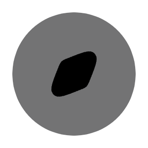 Compass Icon from Solar Bold Duotone Set