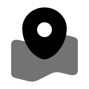 Point On Map Icon from Solar Bold Duotone Set