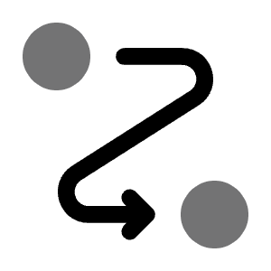 Routing 6 Icon from Solar Bold Duotone Set