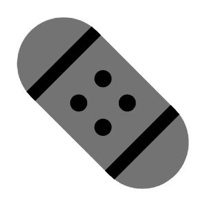 Adhesive Plaster 4 Icon from Solar Bold Duotone Set