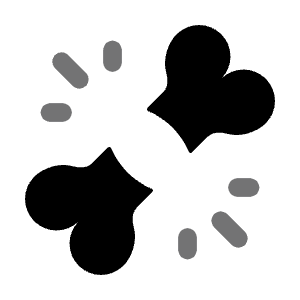 Bone Broken Icon from Solar Bold Duotone Set