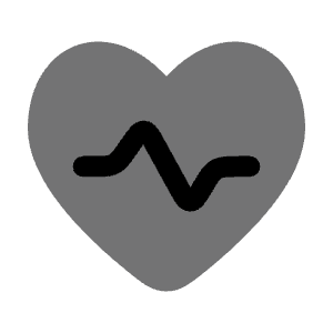 Heart Pulse Icon from Solar Bold Duotone Set