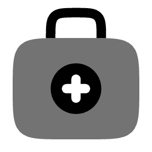 Medical Kit Icon from Solar Bold Duotone Set