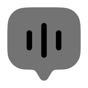 Chat  Square Call Icon from Solar Bold Duotone Set