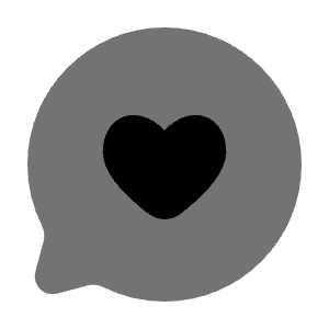 Chat Round Like Icon from Solar Bold Duotone Set