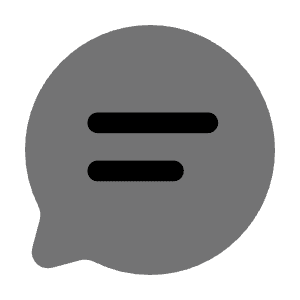Chat Round Line Icon from Solar Bold Duotone Set