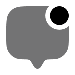 Chat Unread Icon from Solar Bold Duotone Set