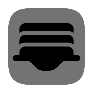 Inbox Archive Icon from Solar Bold Duotone Set