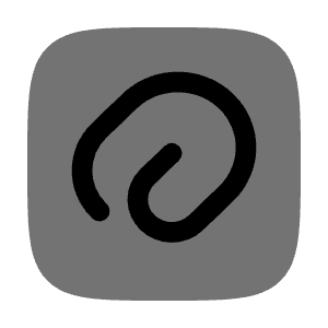 Paperclip Rounded 4 Icon from Solar Bold Duotone Set