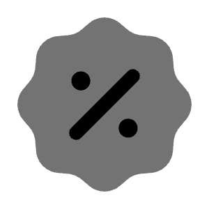 Sale Icon from Solar Bold Duotone Set