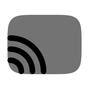 Screencast Icon from Solar Bold Duotone Set