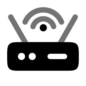 Wi Fi Router Icon from Solar Bold Duotone Set