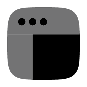 Window Frame Icon from Solar Bold Duotone Set