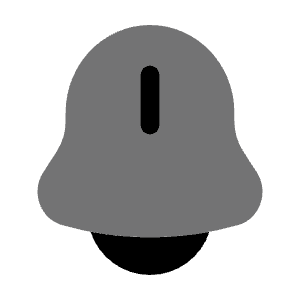 Bell Bing Icon from Solar Bold Duotone Set