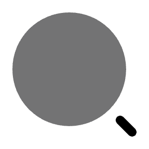 Minimalistic Magnifer Icon from Solar Bold Duotone Set