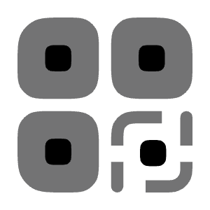 QR Code Icon from Solar Bold Duotone Set