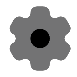 Settings Icon from Solar Bold Duotone Set