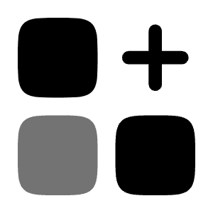 Widget Add Icon from Solar Bold Duotone Set