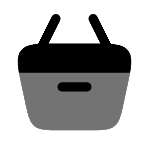 Cart 13 Icon from Solar Bold Duotone Set