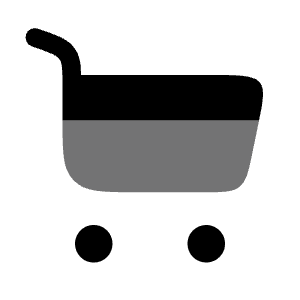Cart Large Minimalistic Icon from Solar Bold Duotone Set
