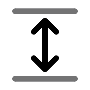 Paragraph Spacing Icon from Solar Bold Duotone Set
