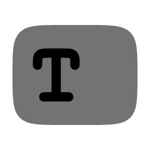 Text Field Icon from Solar Bold Duotone Set