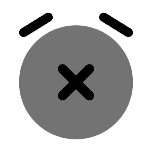 Alarm Turn Off Icon from Solar Bold Duotone Set