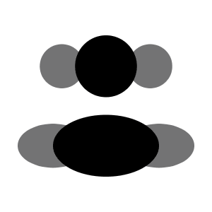 Users Group Two Rounded Icon from Solar Bold Duotone Set