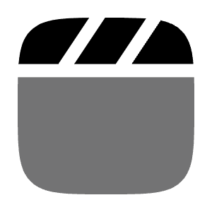 Clapperboard Icon from Solar Bold Duotone Set