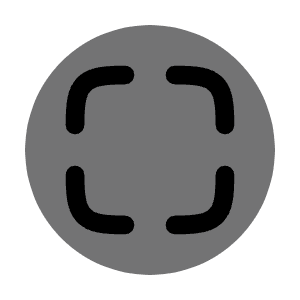 Full Screen Circle Icon from Solar Bold Duotone Set